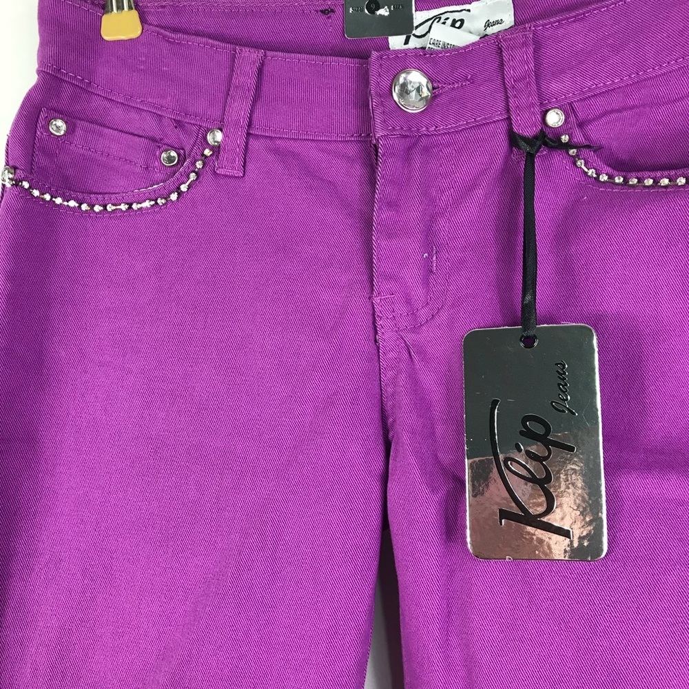 Klip Bejeweled Juniors Jeans Size 9 Brand New - Picture 3 of 8
